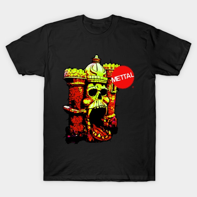 Greyskull Castle Heavy Metal T-Shirt by Producer